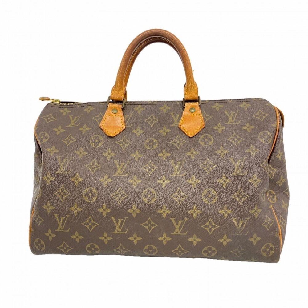 Louis Vuitton Brown Handbag Speedy Monogram Brown